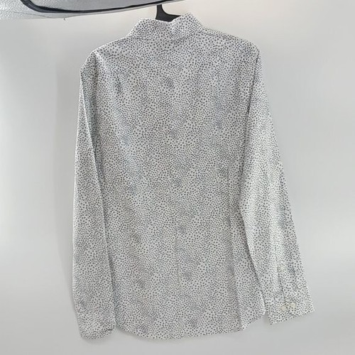 Camicia Goodfellow & Co abbottonata slim fit elasticizzata geometrica uomo taglia small - Foto 5 di 5