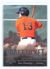 2011 Playoff Contenders Andrew Susac #DT20   San Francisco Giants