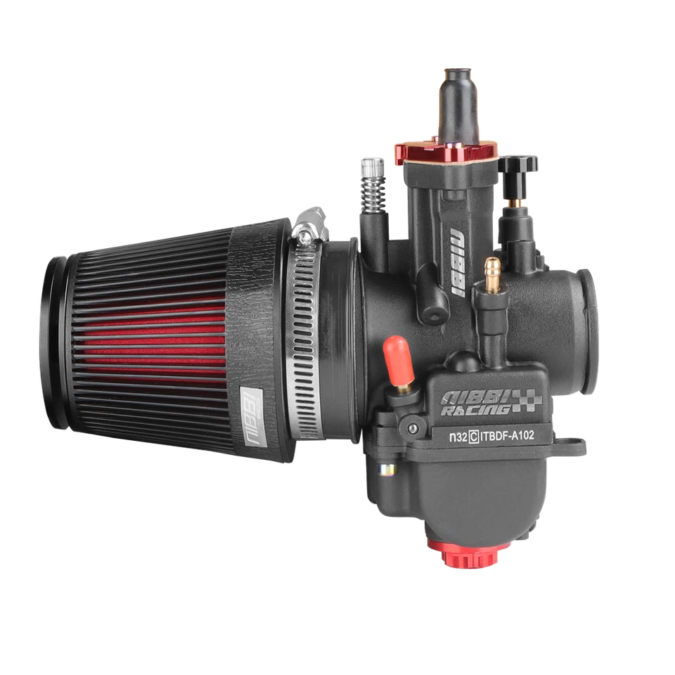 NIBBI PWK 32MM Dual Carburetor Air filter Kit For Honda CB450 CB500T 1968-1976 - Image 2 of 4