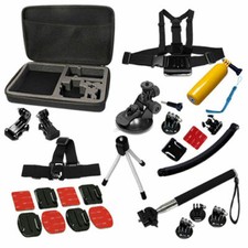 MaximalPower 18-in-1 Outdoor Sports Accessory Kit Compatible for GoPros Camera