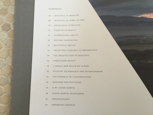 ASTON MARTIN DBS SUPERLEGGERA COUPE PRESTIGE SALES HB BROCHURE 2019 USA EDITION - Picture 2 of 12