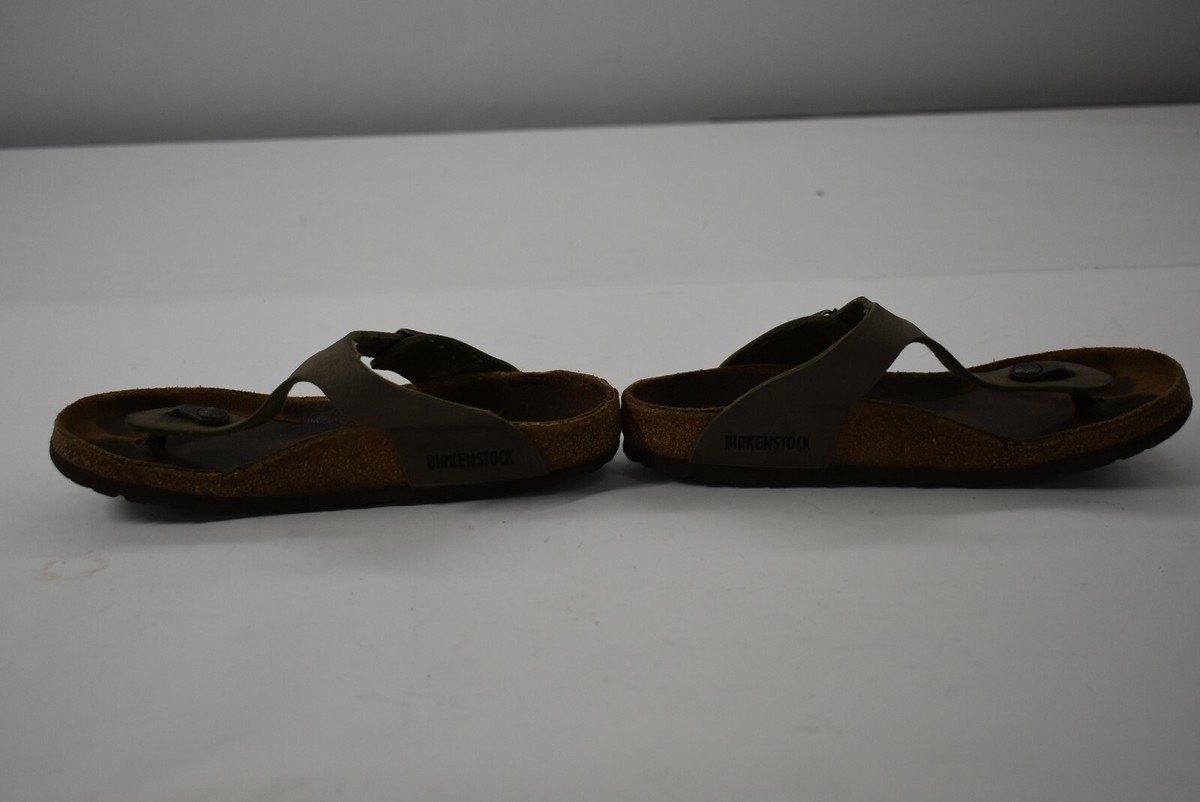 Birkenstock Unisex Tobacco Brown Gizeh Thong Sandal Toe Post  display picture 3