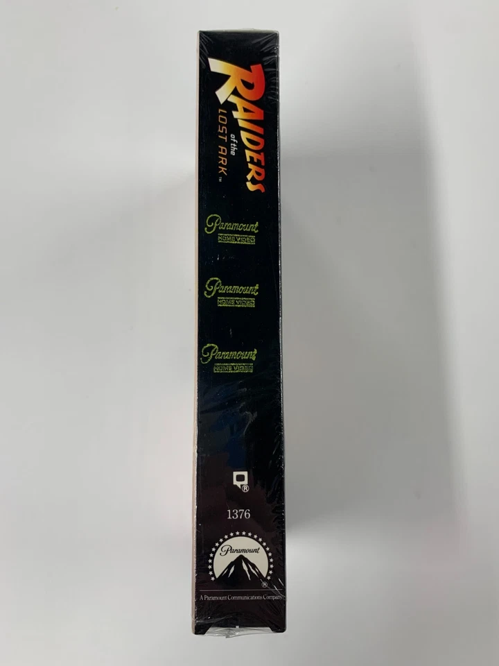 Indiana Jones Raiders of the Lost Ark VHS Tape Factory Sealed Watermark Mint - Image 3 of 4