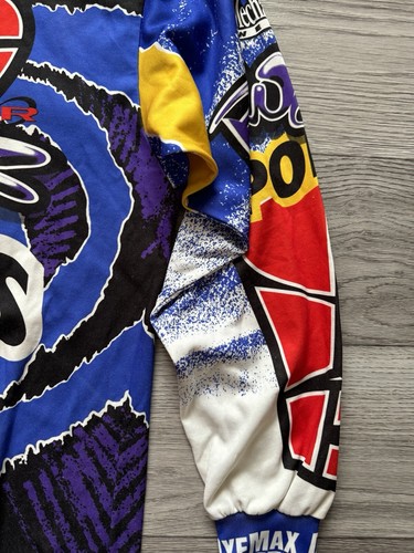 Vintage 90s AXO Sport Motocross Jersey Men’s Size Medium With Number 43 - Picture 8 of 21