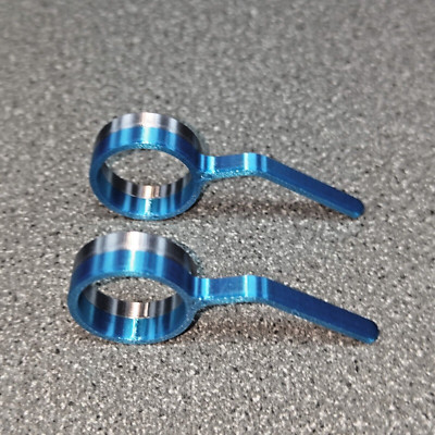 X2 BLAU Ortofon Concorde MK1 Cartridge Ersatz Finger Lift - schneller Versand!