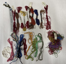 ANTIQUE EMBROIDERY STRING NEW WITH TAGS  USED MIXED LOT