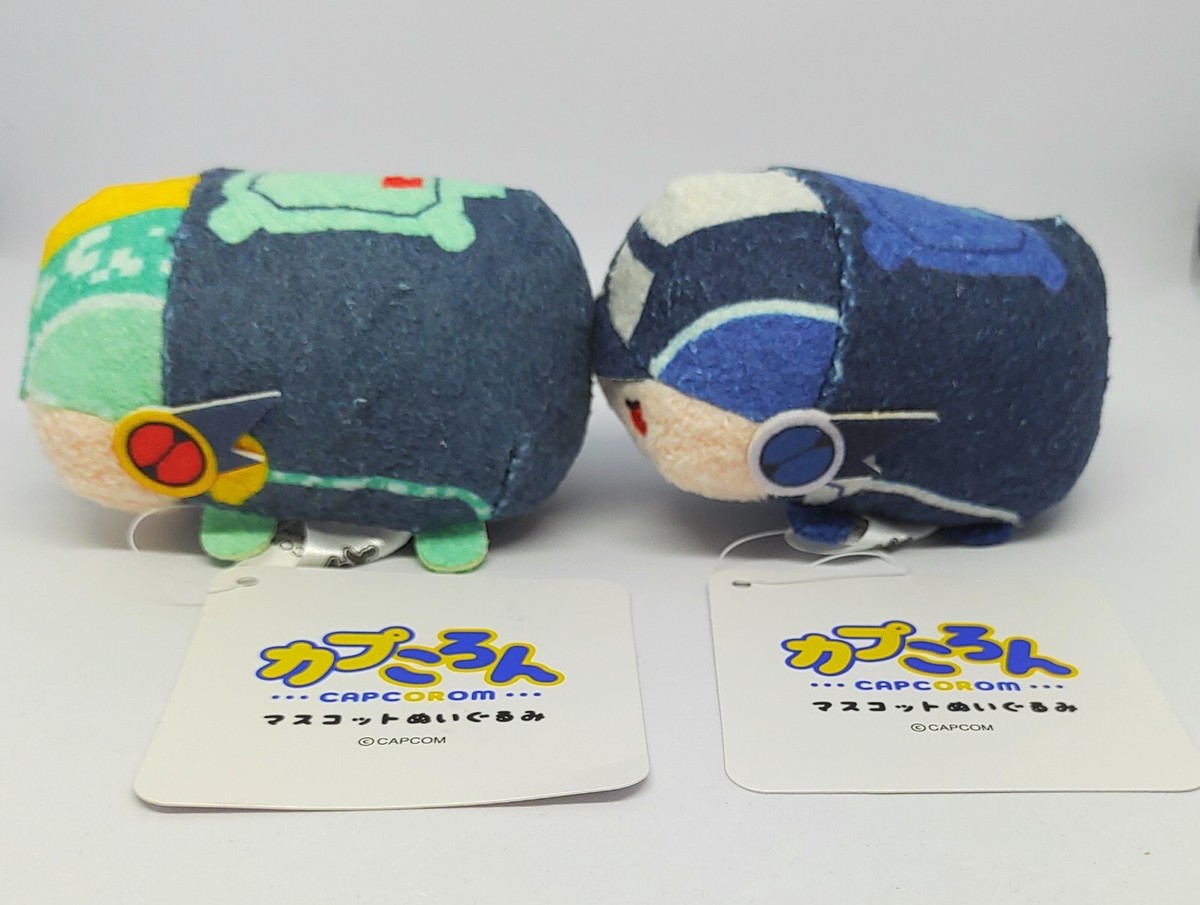 ぬいぐるみ no Rockman Megaman EXE Hub Style Dark Megaman EXE Set Mini