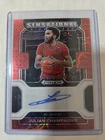 Julian Champagnie 2022 Prizm Draft Sensational Signatures Auto Red Scope /88