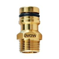 Geka® Plus Trinkwasser GeräTestecker AußEngewinde 1/2 Zoll - 13 Mm Dvgw VP550