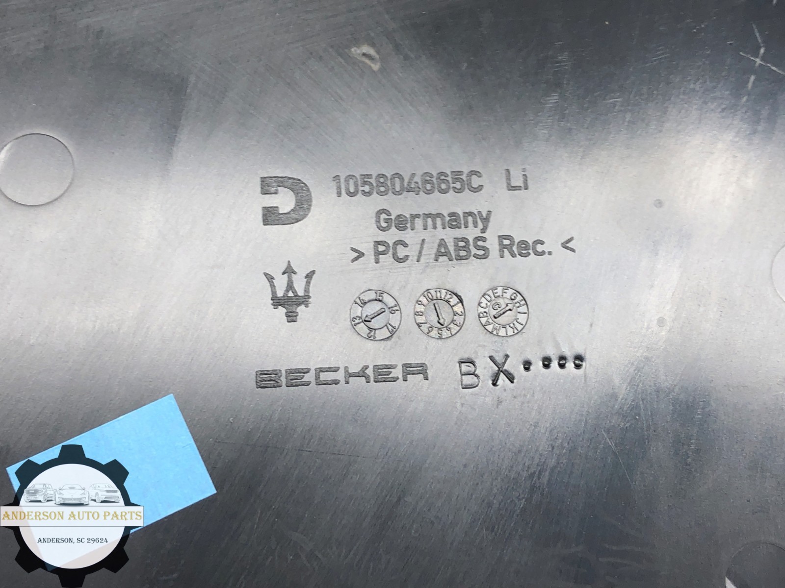 2014-2020 MASERATI QUATTROPORTE LEFT DRIVER REAR INTERIOR DOOR PANEL OEM #NOTE