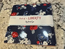 NIP Land Of Liberty My Mind’s Eye Riley Blake Designs 10” Stacker 10-10560-42