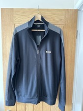 BOSS Black/Gold Tracksuit Jacket