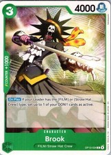 Brook OP13-034 500 Years in the Future Common NM One Piece TCG