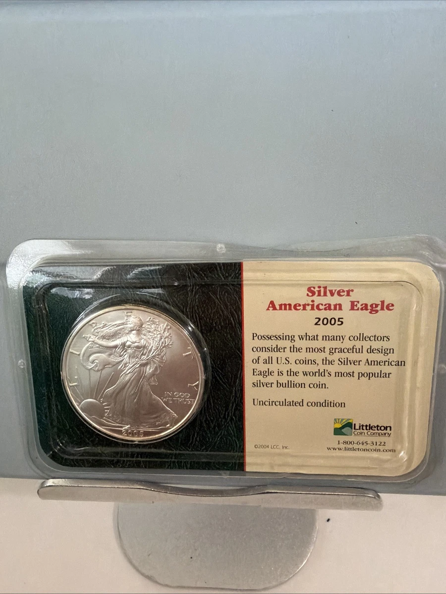 American Eagle 2005 U.S. Mint Silver Bullion Coins for sale | eBay