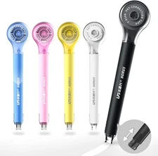 5pcs Correction Tape Pen, White, 1/5" x 236", 5 Count (Pack of 1), White 