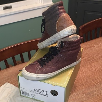 VANS Vault DESIGNER Taka Hayashi Leather and Suede Huarache