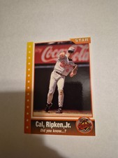 CAL RIPKEN 1995 STAR CAL RIPKEN JR. #4 FREE SHIPPING