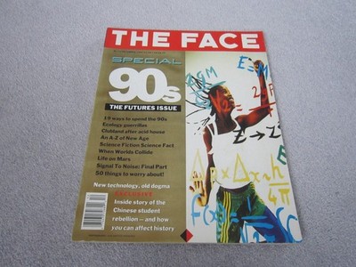 The Face Magazine,Volume 2 #15, special 90's futures issue, December 1989