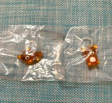Rilakkuma Clear Mascot Charm Set 2  Cute 22mm Japan Import