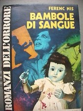 BAMBOLE DI SANGUE Ferenc Nis Edifumetto libri Romanzo Thriller Fumetti Gialli