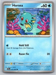 Horsea 010/064 Shrouded Fable Common Pokemon