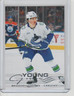 Braeden Cootes Young Guns card #497 Vancouver Canucks Upper Deck Series 2 hockey
