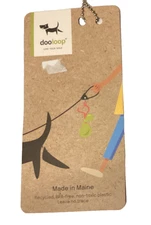 Dog Poop Bag Pet Waste Bag Holder Carrier Attaches to Leash. Red/Pink