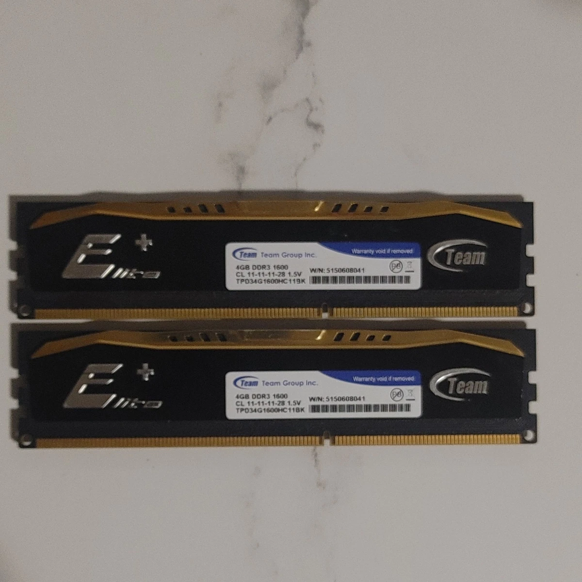 Preços baixos em Team Group DDR3 SDRAM 4 GB capacidade por Módulo