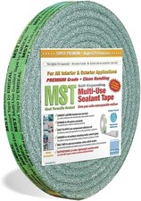 MST 1/4" - 1" Self Expanding Multi Use Foam Sealant Weatherstripping Tape 12 FT