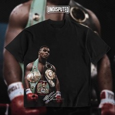 UNDISPUTED Iron Mike Tyson Signature T-shirt For Boxing Fans