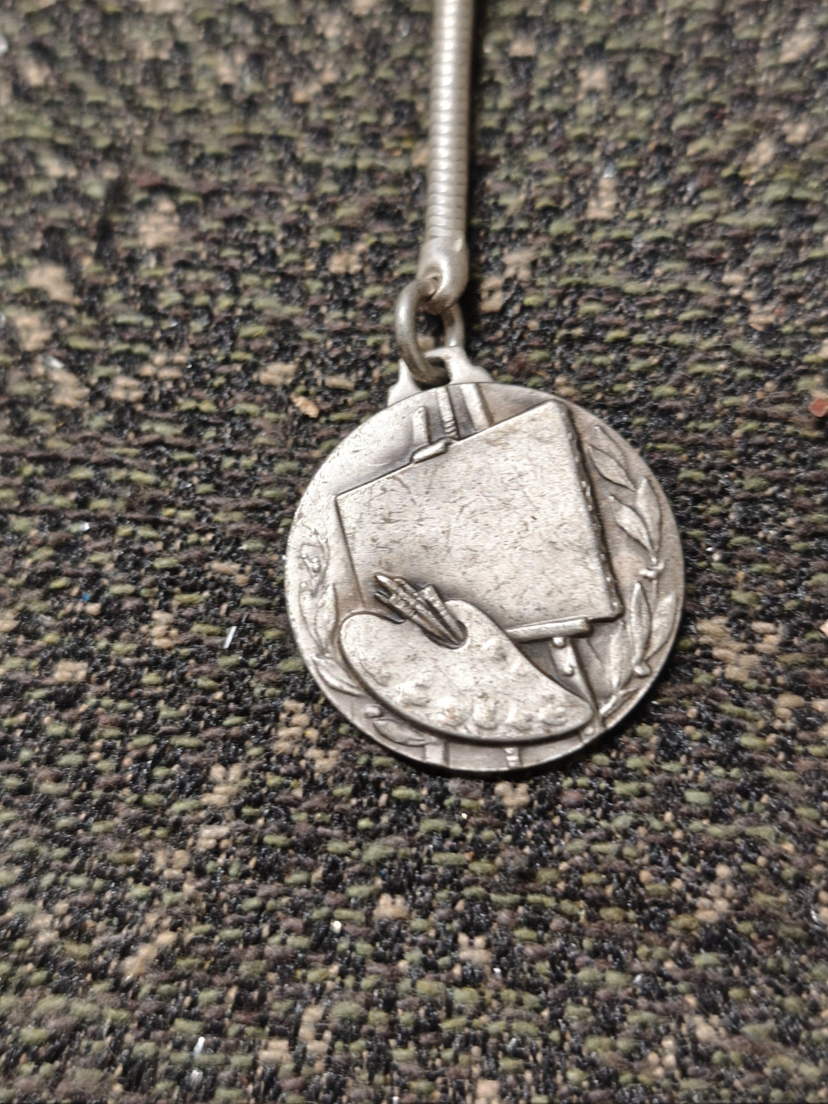 KEYCHAIN portachiavi privezak porte-clès DOPOLAVORO FERROVIARIO ARTI 1966 Padova