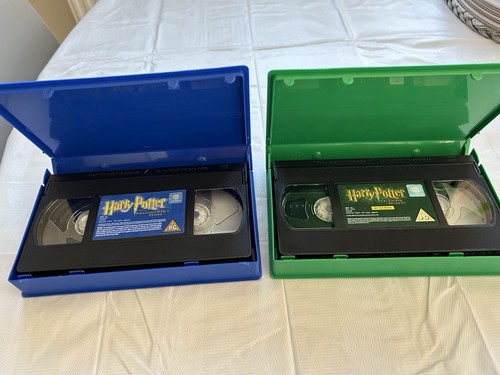 Harry Potter Chamber of Secrets and the Philosophers Stone Vhs Tapes - Picture 2 of 3
