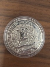Robin Hood UK Royal Mint Britannia Myth & Legends Silver Coin 2021 1oz