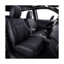 LUCKYMAN CLUB 2 Front Tacoma Seat Covers Custom Fit 2016-2023 Tacoma Crew Cab...