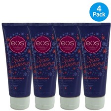 EOS Shea Better 24H Moisture Body Lotion Cocoa Cashmere 2.5 Fl Oz 4 Pack New