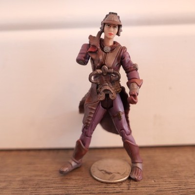 2001 Star Wars - Attack of The Clones - Zam Wesell Bounty Hunter Action Figure