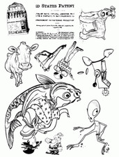 Unmounted Rubber Stamp Plate, Unmounted/Uncut Pink Rubber Stamps