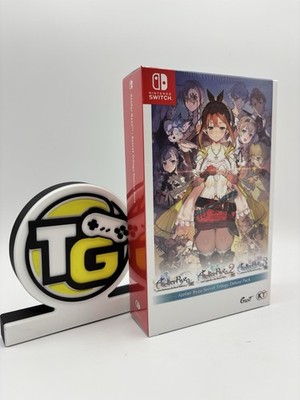 Atelier Ryza Secret Trilog Pack / DX (Nintendo Switch) (ASIA / ENG) NEW NEU