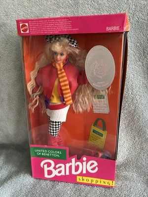 1991 United Colors of Benetton Barbie Shopping! Special Foreign #4873 NRFB