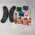 Vintage TMNT 1991 Turtle Tank Parts Lot Ninja Turtles Vehicle Accessories