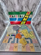 1955 Vintage "Careers" board game by Parker Brother's