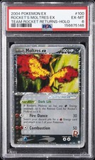 2004 POKEMON EX TEAM ROCKET RETURNS #100 ROCKET'S MOLTRES EX-HOLO PSA 6 on eBay
