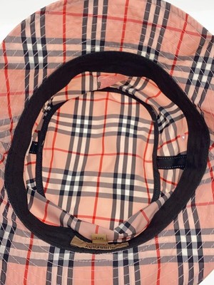 Supreme x BURBERRY 22SS Crusher Nova Check Crusher Bucket