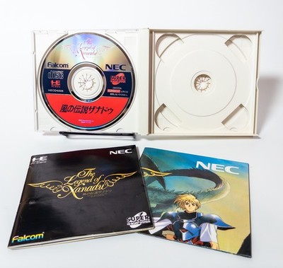 Falcom Xanadu Legend of the Wind PC Engine CD-ROM2 Game Complete