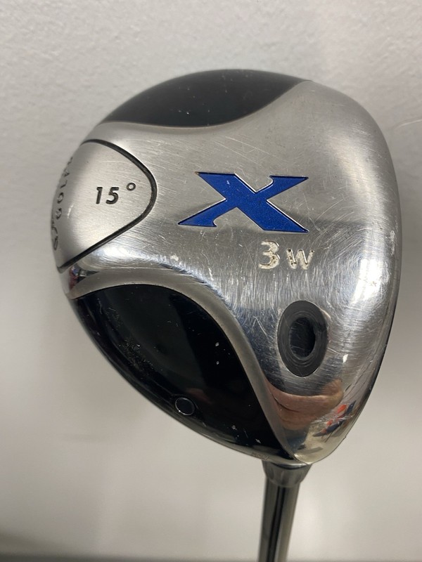 Callaway X Tour Fairway 3 Wood 3W 15° Graphite Stiff Rh Fujikura