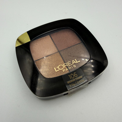 L'Oreal Paris Colour Riche Pocket Palette Eyeshadow Quad #106 Boudoir Charme
