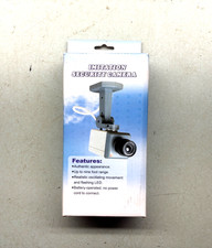 Imitation Security Camera Dummy Video Authentic Oscillating Movement LED Light