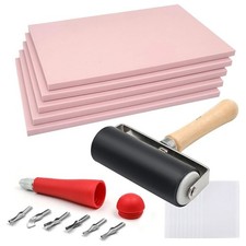 Rubber Stamp Carving Blocks Rubber Stamp Linoleum Cutter