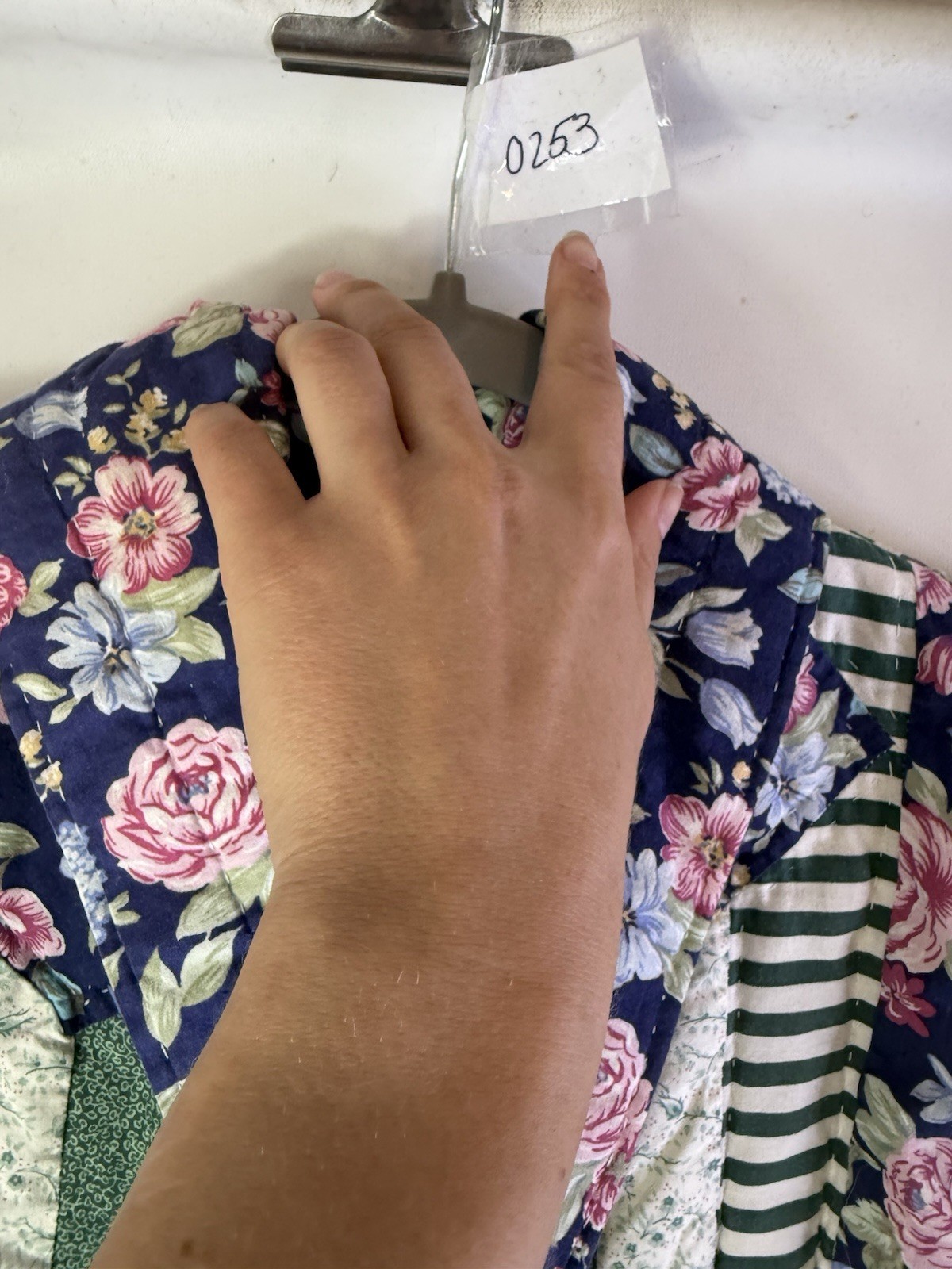 Vintage 90s Hand Made Quilt Coat Jacket Patchwork Floral Cottagecore ...