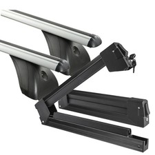 Dachträger VDP + Skiträger Silver Ice für für Opel Tigra 3Türer 94-00